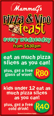 Pizza Restaurant Specials Ballito - Mamma Gs Pizza Restaurant Specials Ballito - Mamma Gs
